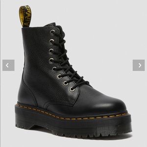 Dr. Martens Jason III Pisa Leather Platform Boots